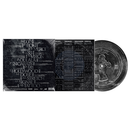 Vinyle mixtape BÂTARDE SENSIBLE